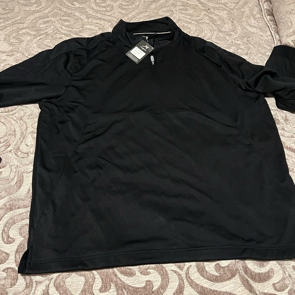 NWT AHEAD USA Men's Performance 1/2 Zip Golf Pullover - Size XL, - Picture 2 of 6